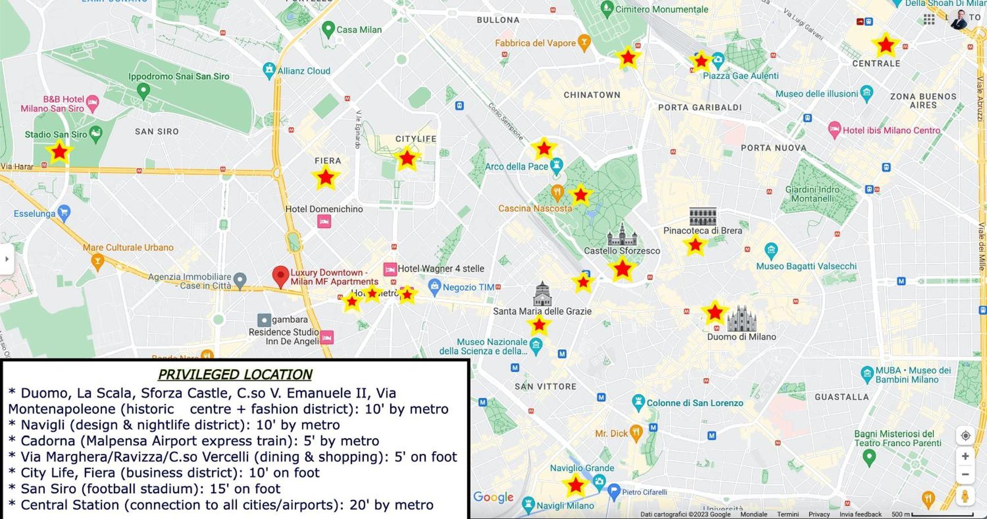 Luxury Downtown - Milan Mf Apartments Экстерьер фото